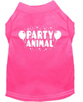 Load image into Gallery viewer, Pet Dog & Cat Shirt Screen Printed, "Party Animal"
