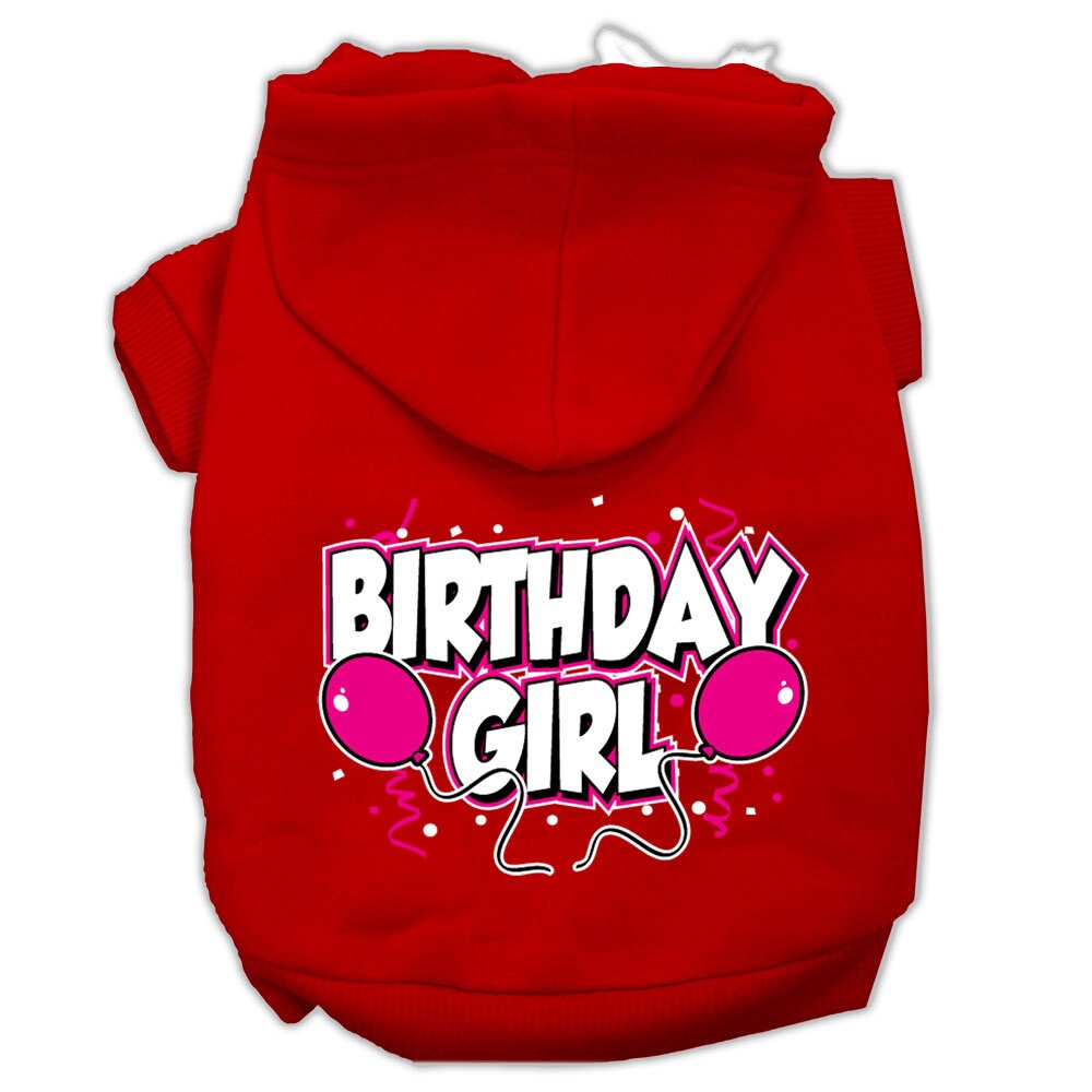 Pet Hoodie "Birthday Girl"