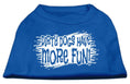 Load image into Gallery viewer, Pet Dog & Cat Shirt Screen Printed, "Dirty Dogs Have More Fun"
