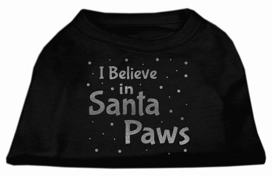 Christmas Pet Shirt, "I Believe In Santa Paws"
