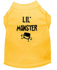 Load image into Gallery viewer, Halloween Pet Dog & Cat Shirt Screen Printed, "Lil Monster"
