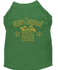 Load image into Gallery viewer, Christmas Pet Shirt, "Golden Christmas Present"
