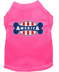 Load image into Gallery viewer, Pet Dog & Cat Shirt Screen Printed, "Bonely In America"
