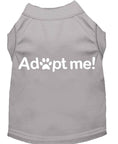 Load image into Gallery viewer, Pet Dog & Cat Shirt Screen Printed, "Adopt Me"
