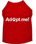 Load image into Gallery viewer, Pet Dog & Cat Shirt Screen Printed, "Adopt Me"
