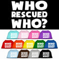 Load image into Gallery viewer, Pet Shirt "Who Rescued Who?"
