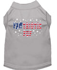 Load image into Gallery viewer, Pet Dog & Cat Shirt Screen Printed, "Pawtriotic Pup"
