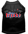 Load image into Gallery viewer, Pet Dog & Cat Shirt Screen Printed, "Little Firecracker"
