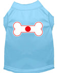 Load image into Gallery viewer, Pet Shirt "Bone Shaped Japan Flag"
