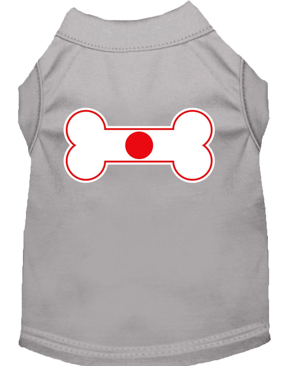 Pet Shirt "Bone Shaped Japan Flag"