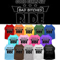 Load image into Gallery viewer, Pet Shirt "Good Girls Sit, Bad Bitches Ride"
