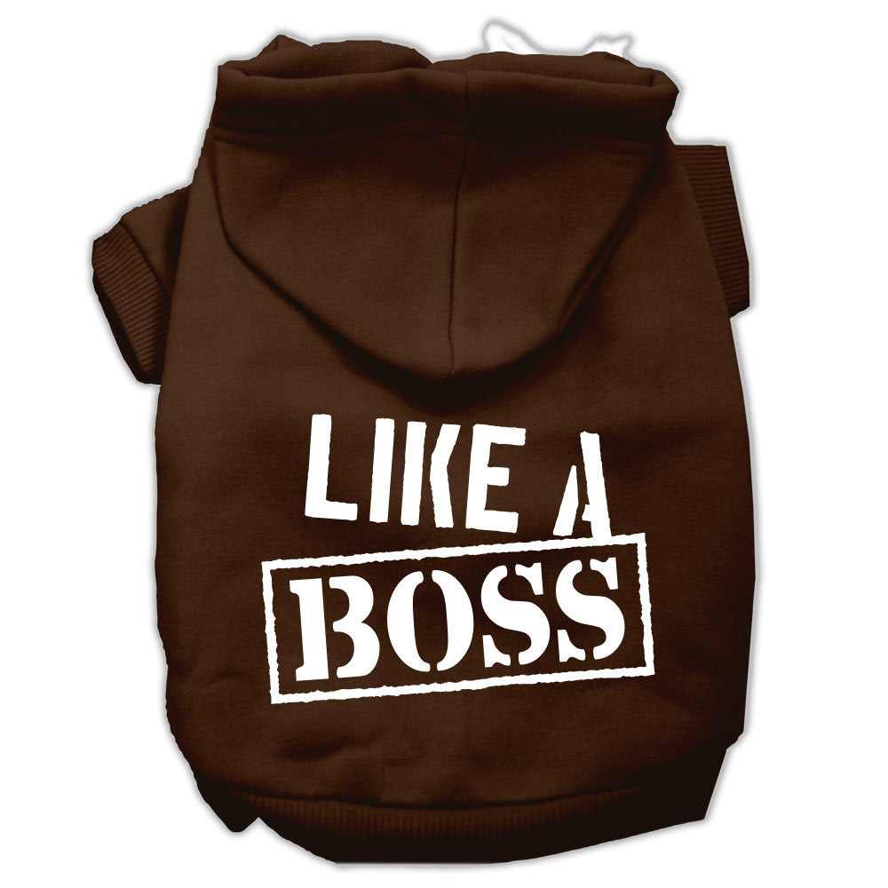 Pet Hoodie "Like A Boss"