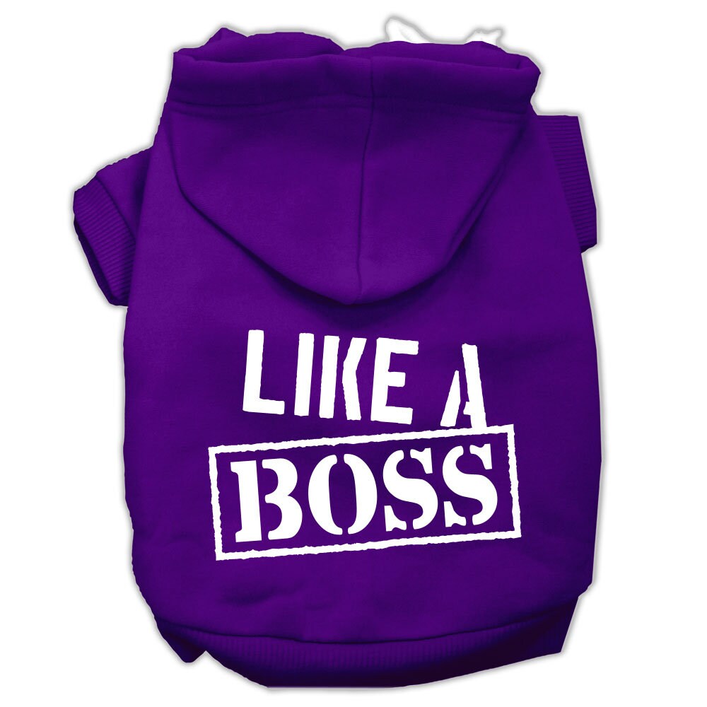 Pet Hoodie "Like A Boss"