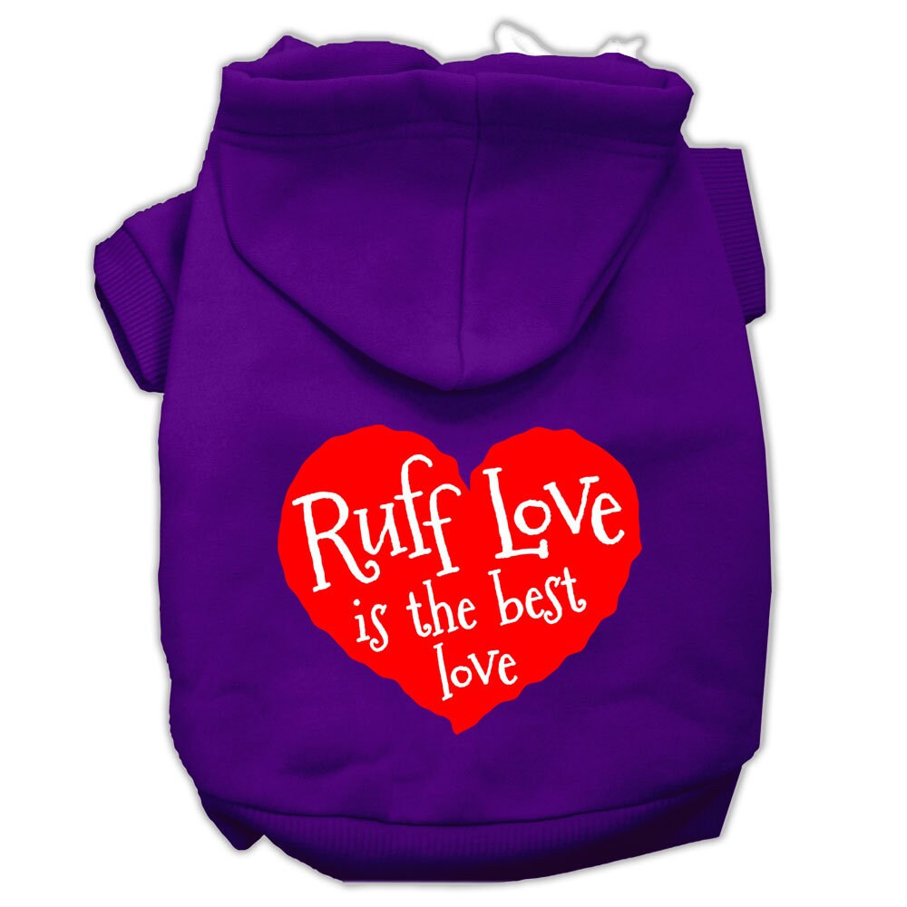 Pet Hoodie "Ruff Love"