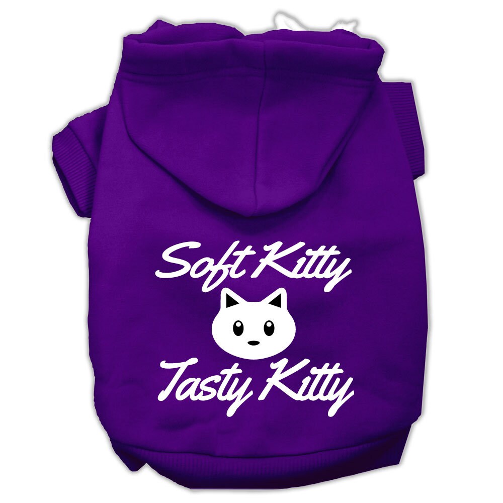 Pet Hoodie "Soft Kitty, Tasty Kitty"