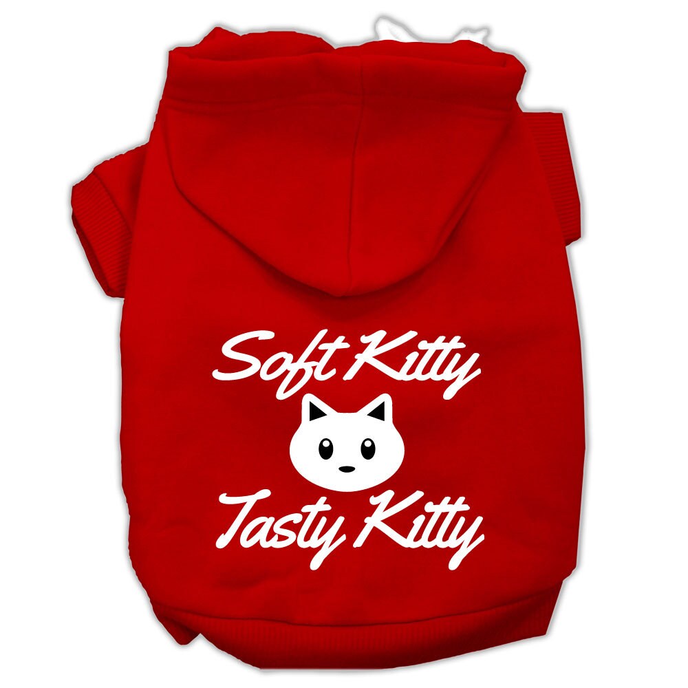Pet Hoodie "Soft Kitty, Tasty Kitty"