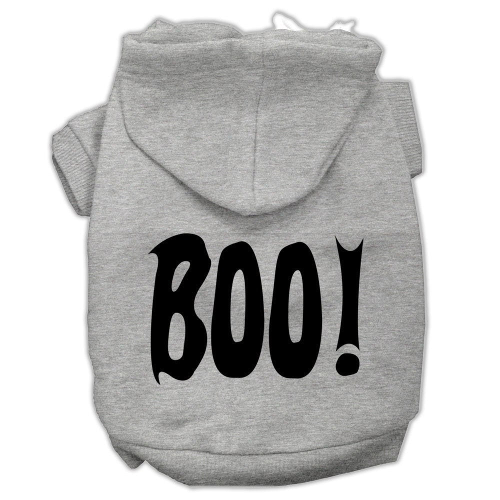 Halloween Pet Hoodie Screen Printed, "Boo"