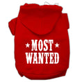 Load image into Gallery viewer, Pet Hoodie "Most Wanted"
