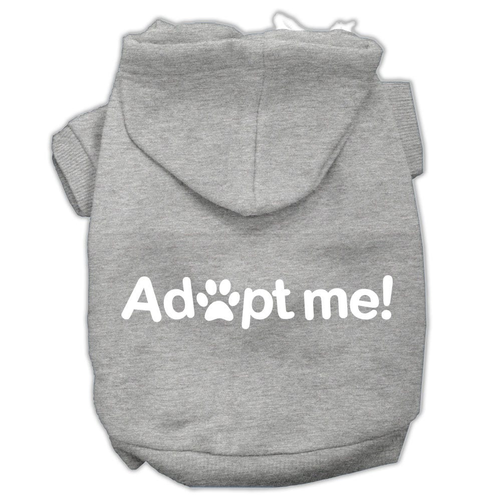 Pet Hoodie Screen Print "Adopt Me"