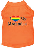 Load image into Gallery viewer, Pet Shirt "I Heart My Mommies"
