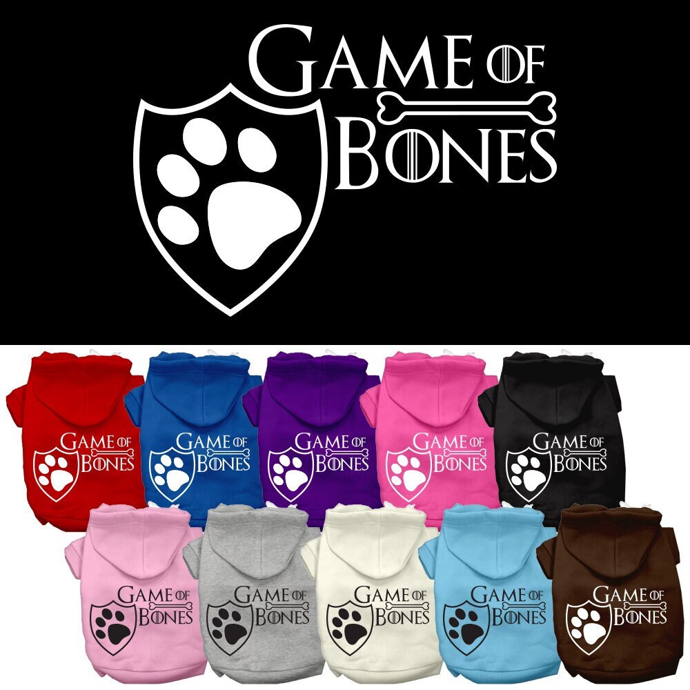 Pet Hoodie "Game of Bones"