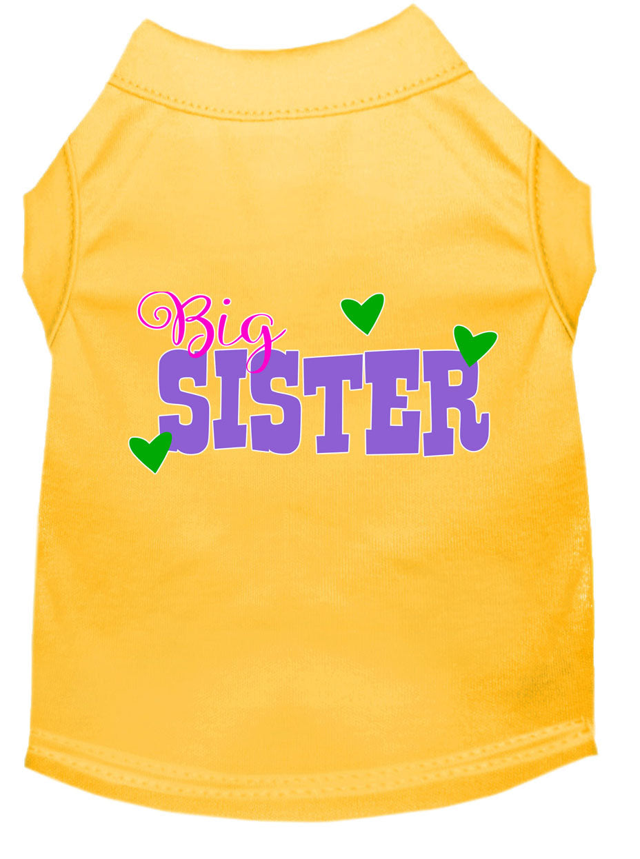 Pet Shirt "Big Sister"