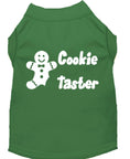 Load image into Gallery viewer, Christmas Pet Dog & Cat Shirt Screen Printed, "Cookie Taster"
