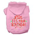 Load image into Gallery viewer, Christmas Pet Hoodie "Go Jesus, It's Your Birthday"
