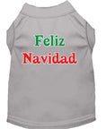 Load image into Gallery viewer, Christmas Pet Shirt, "Feliz Navidad"
