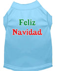 Load image into Gallery viewer, Christmas Pet Shirt, "Feliz Navidad"
