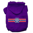 Load image into Gallery viewer, Pet Hoodie "Patriotic Star Paw"
