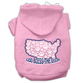 Load image into Gallery viewer, Pet Hoodie "God Bless The USA"

