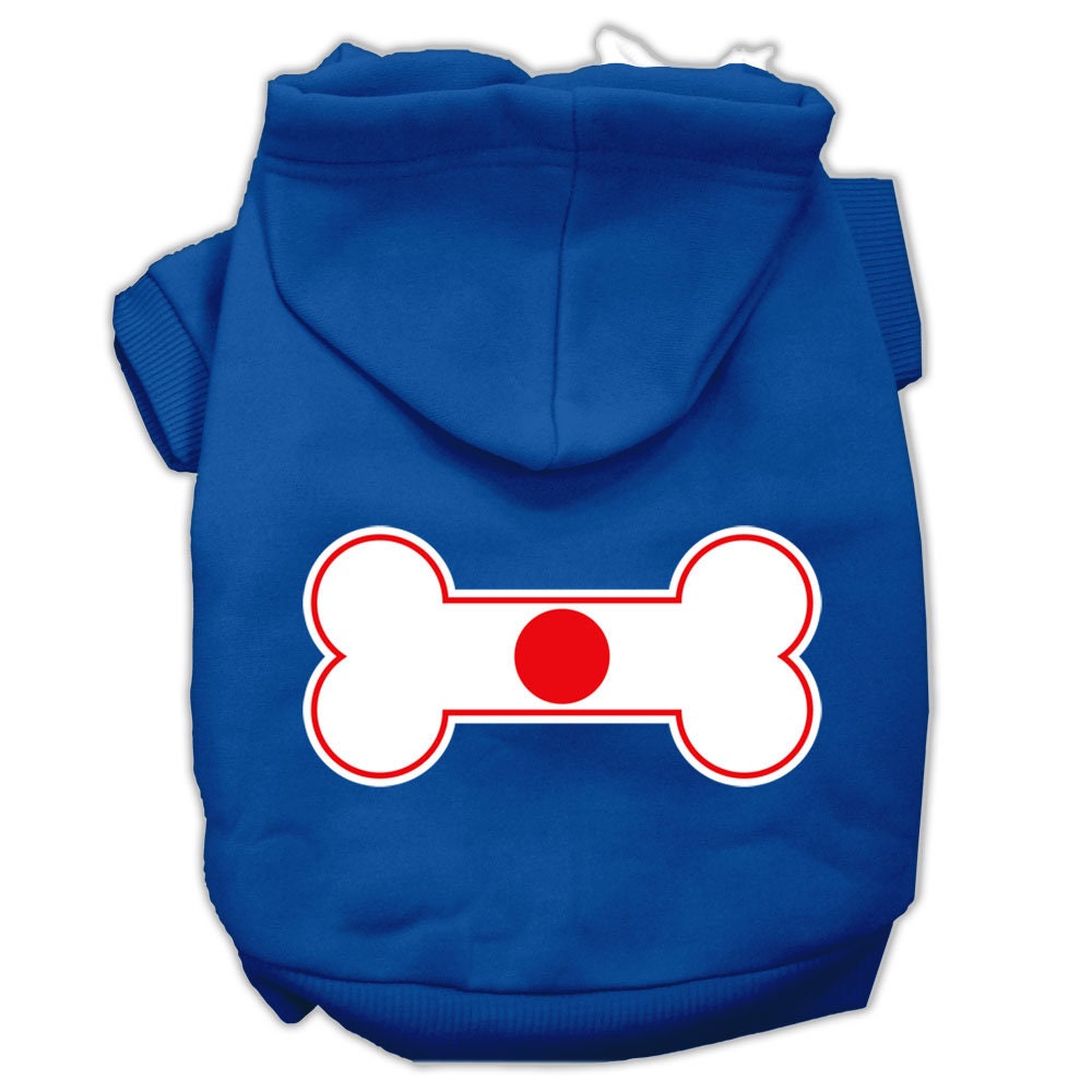 Pet Hoodie "Bone Flag Japan"