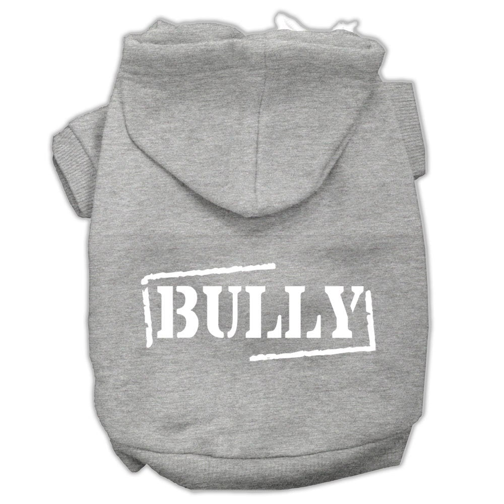 Pet Hoodie Screen Printed, "Bully"