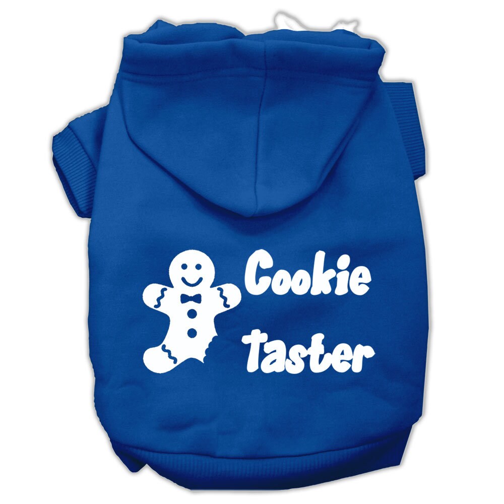 Christmas Pet Hoodie Screen Printed, "Cookie Taster"