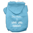 Load image into Gallery viewer, Christmas Pet Hoodie, "Dear Santa, I Went With Naughty"
