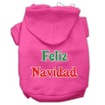 Load image into Gallery viewer, Christmas Pet Hoodie "Feliz Navidad"
