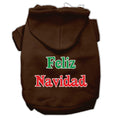 Load image into Gallery viewer, Christmas Pet Hoodie "Feliz Navidad"
