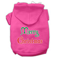 Load image into Gallery viewer, Christmas Pet Hoodie Screen Printed, "Merry Christmas"
