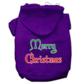 Load image into Gallery viewer, Christmas Pet Hoodie Screen Printed, "Merry Christmas"
