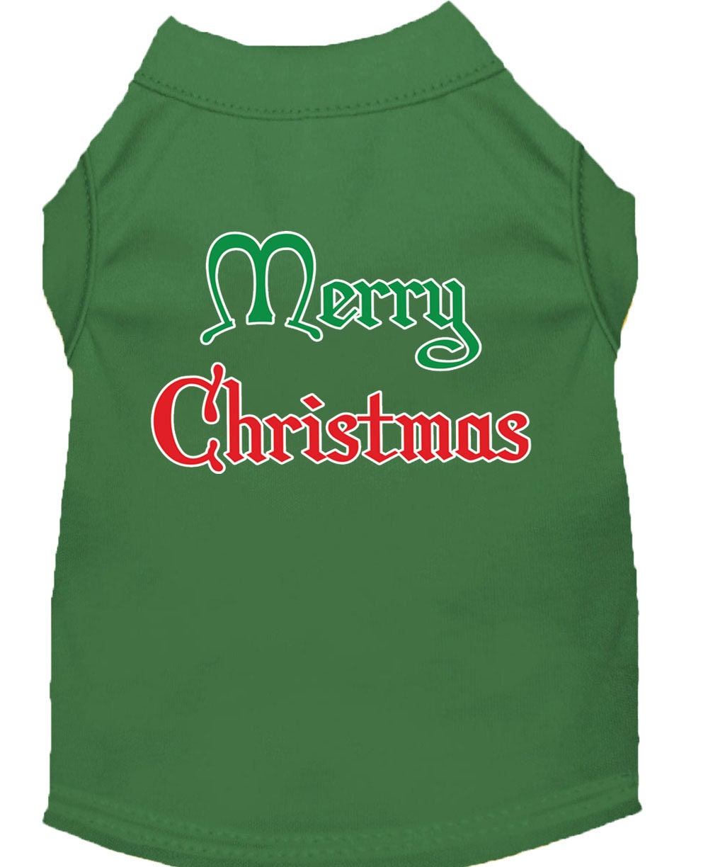 Christmas Pet Shirt, "Merry Christmas"