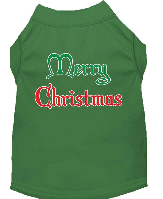 Christmas Pet Shirt, "Merry Christmas"