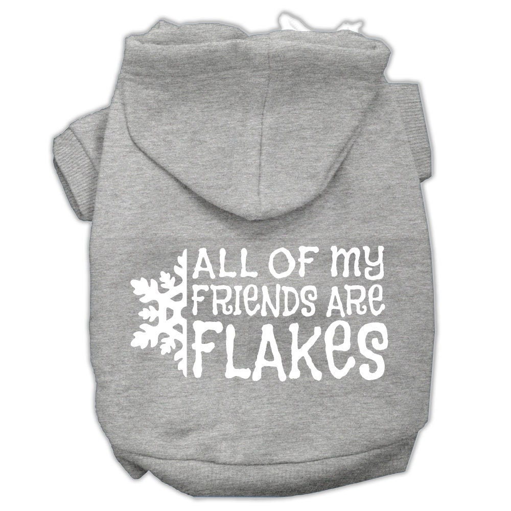 Christmas Pet Hoodie "All Of My Friends Are Flakes"