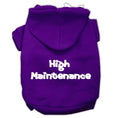 Load image into Gallery viewer, Pet Hoodie "High Maintenance"
