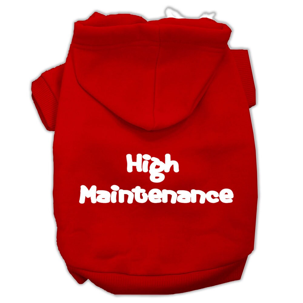 Pet Hoodie "High Maintenance"