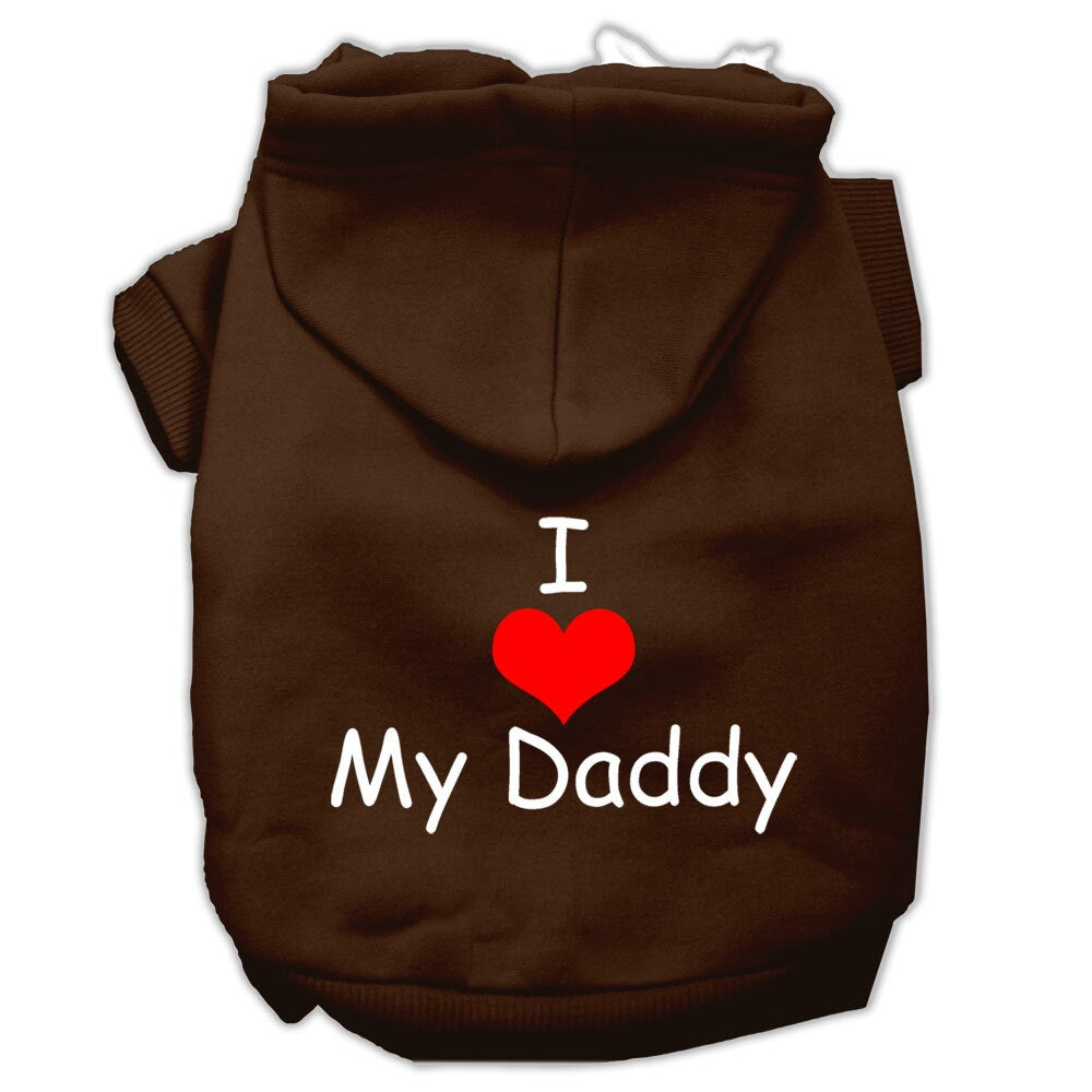 Pet Hoodie "I Love My Daddy"