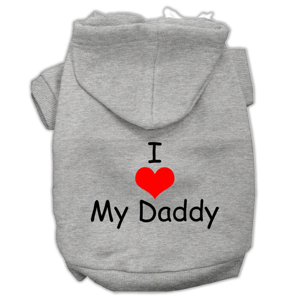 Pet Hoodie "I Love My Daddy"