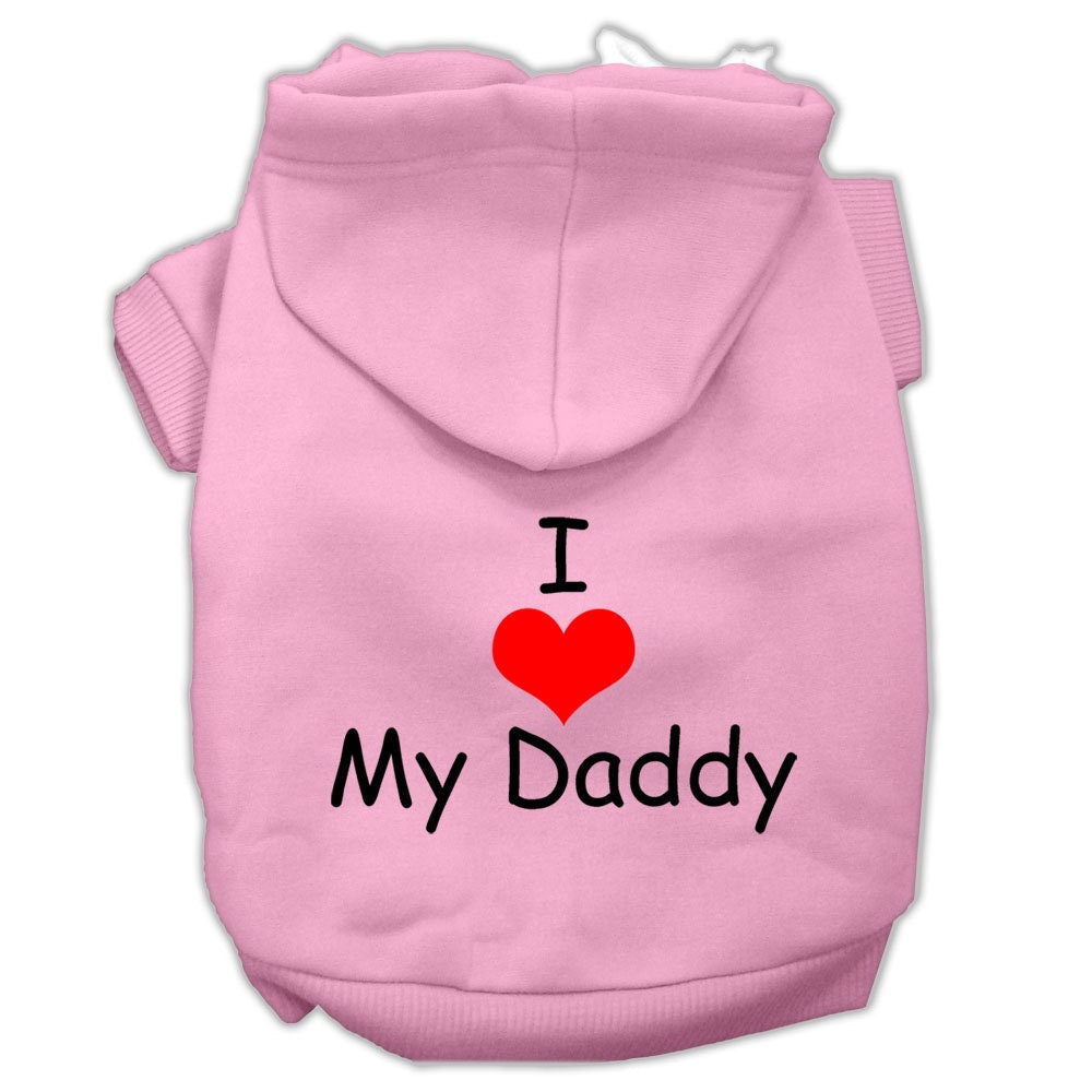 Pet Hoodie "I Love My Daddy"