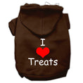 Load image into Gallery viewer, Pet Hoodie "I Love Treats"
