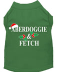 Load image into Gallery viewer, Christmas Screenprinted Dog Shirt, "Aberdoggie & Fetch"
